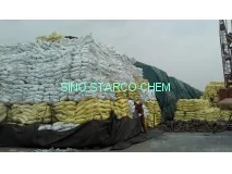 Agricultural urea granules ready for packing