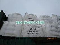 Industrial grade urea packed for export